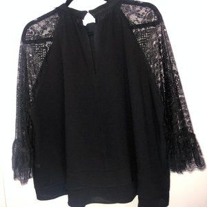 Who What Wear black lace top